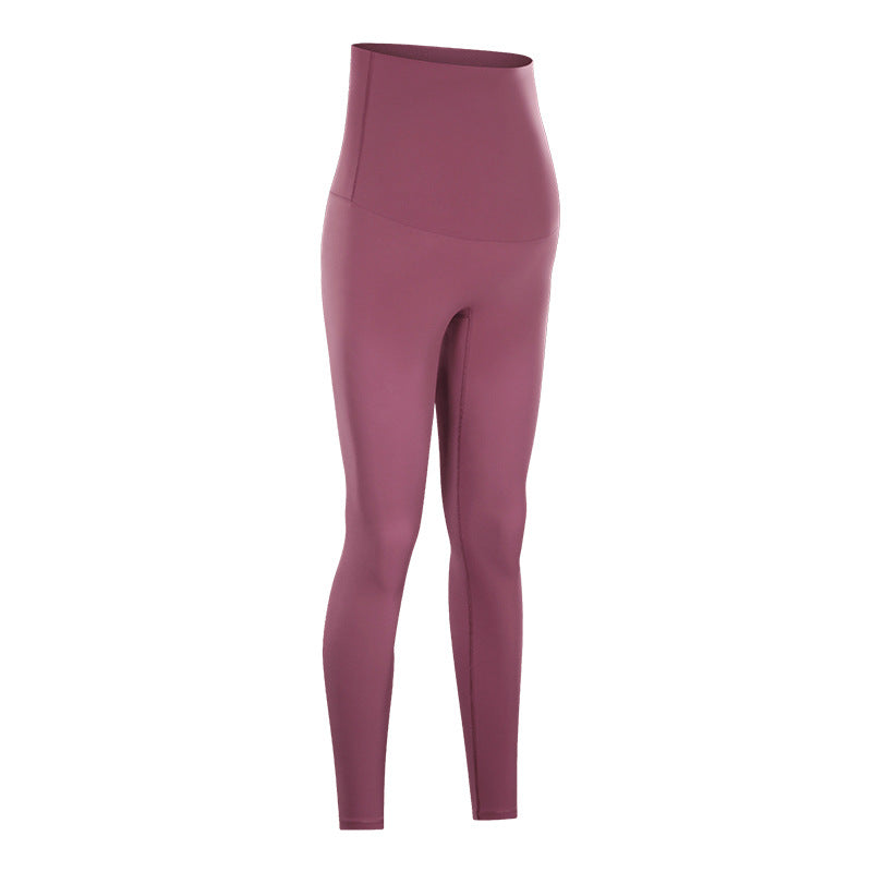 Brushed Naked Feel Leggings High Waist Maternity Yoga Capris Wearable