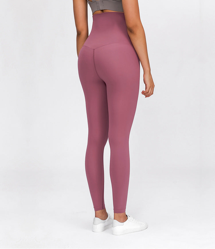 Brushed Naked Feel Leggings High Waist Maternity Yoga Capris Wearable