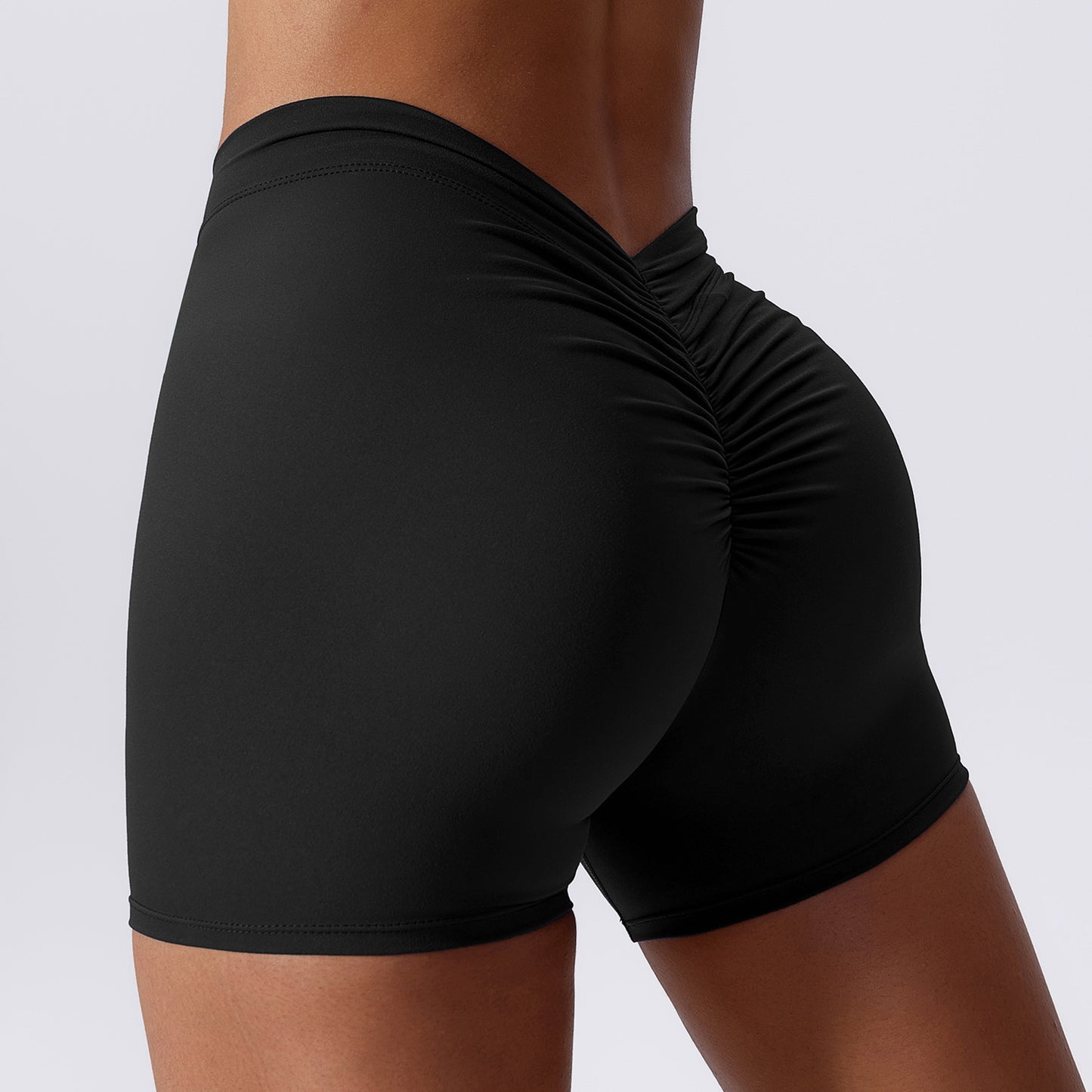 Stretchy Brushed Yoga Pants Tummy Control Workout Running Leggings