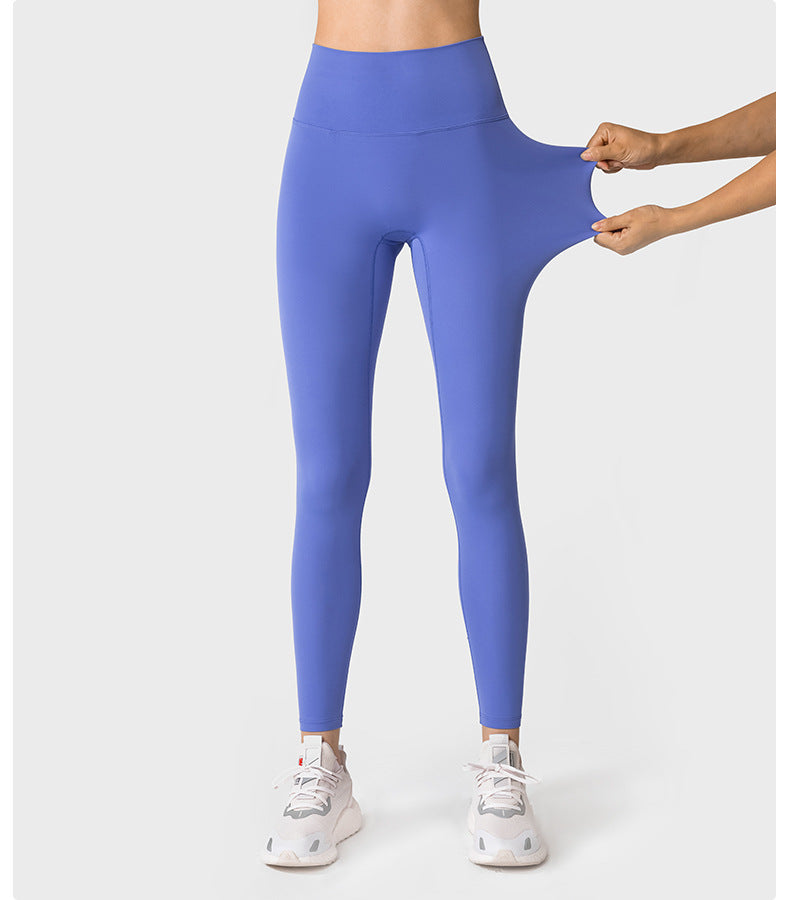 One Size Yoga Pants High Waist Naked Feel Workout Leggings Women