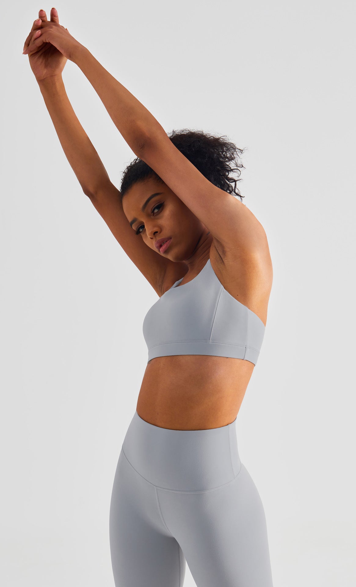 Luxury Lycra Yoga Tank Women Brushed Back Sports Bra Slim Strap Workout Top