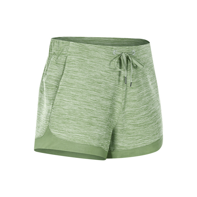 Naked Feel Yoga Shorts Women Breathable Quick Dry Workout Outdoor Hot Pants