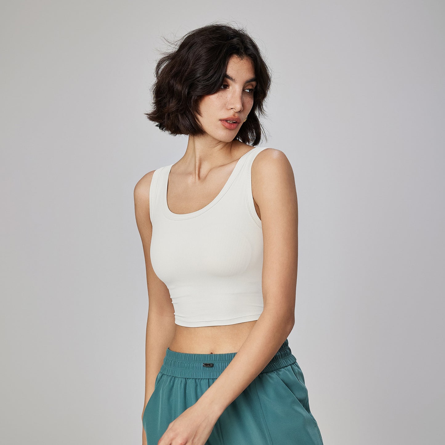 Women's Sports Bra Semi-fixed Cup Outer Wear