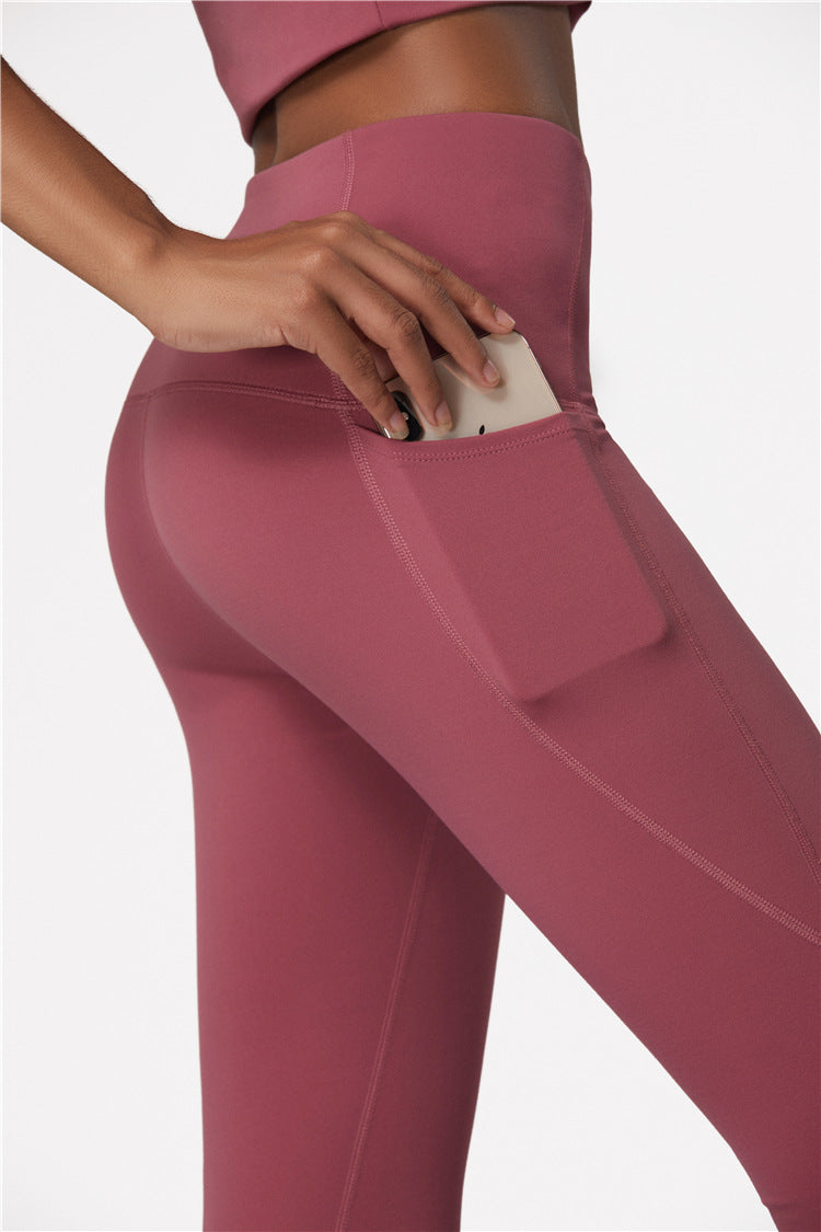 Womens High Intensity Workout Leggings High Waist Yoga Pants with Pockets