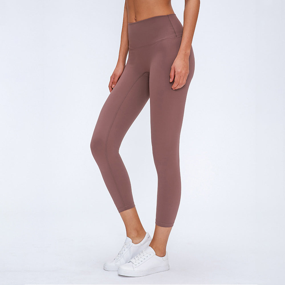 Seamless Yoga Capris High Waist Booty Lifting Workout Leggings Women