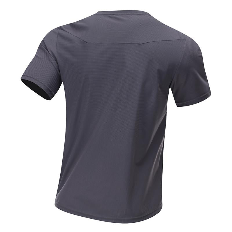Quick Dry Running Shirt Men's Workout Training Top Breathable Tee