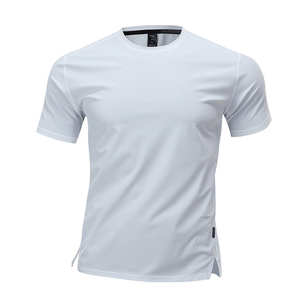 Quick Dry Running Shirt Men's Workout Training Top Breathable Tee