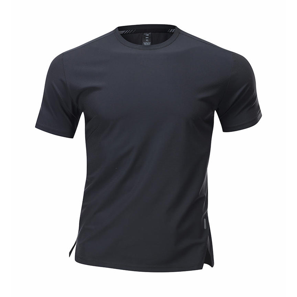 Quick Dry Running Shirt Men's Workout Training Top Breathable Tee