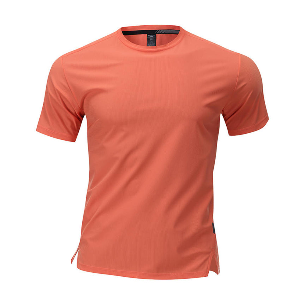 Quick Dry Running Shirt Men's Workout Training Top Breathable Tee