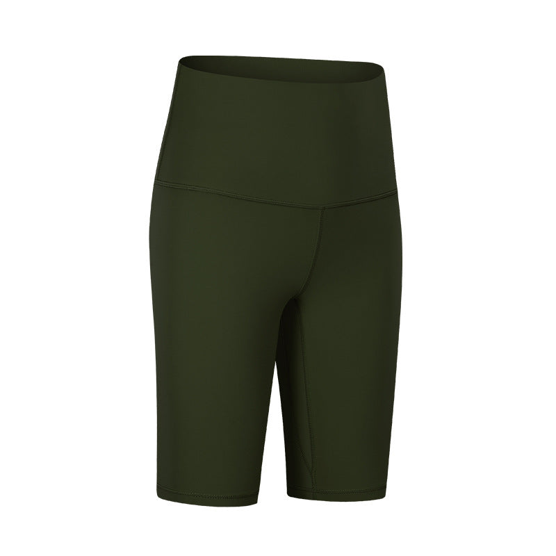 High Waist Booty Yoga Shorts Double Brushed 5 Inch Workout Running