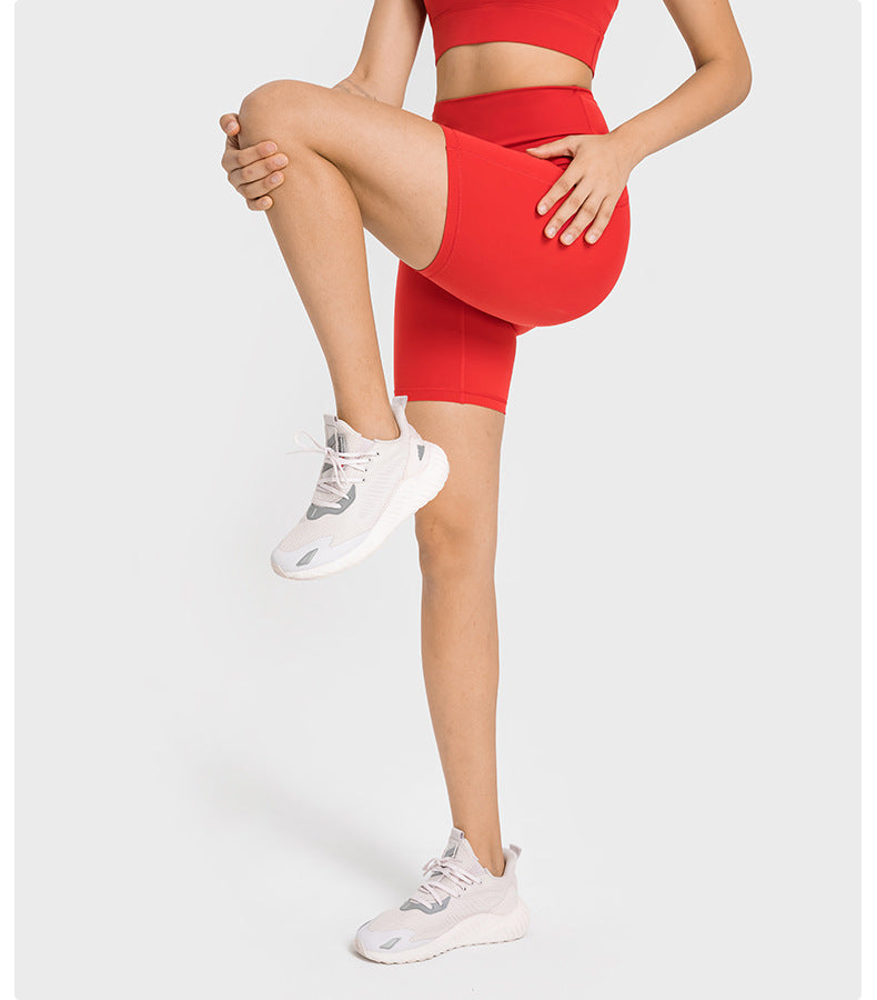 Seamless Workout Shorts Women High Waist Booty Lifting Yoga 3 Inch Shorts