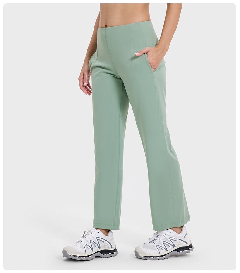 Loose Fit Cooling Workout Pants Women Stretchy Quick Dry Running Joggers