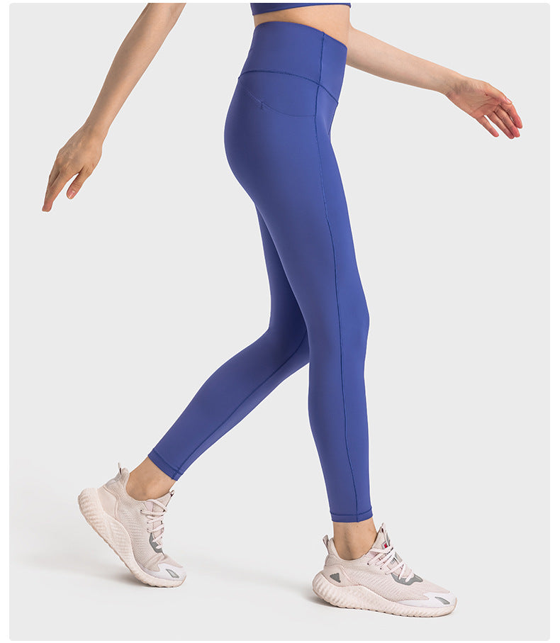 Spandex High Waist Yoga Pants Butt Lifting 7/8 Workout Leggings Women