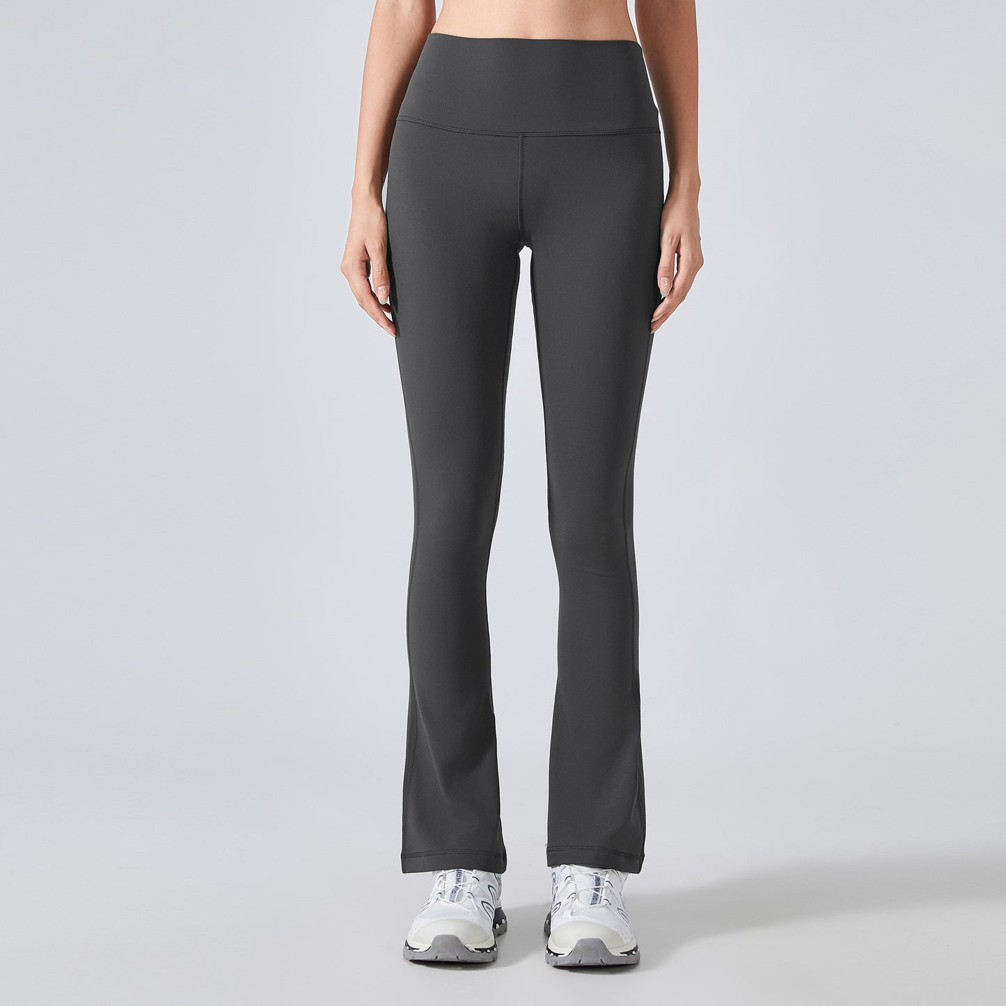 High Waist Booty Yoga Pants Women Tummy Control Wide Leg Workout Trousers