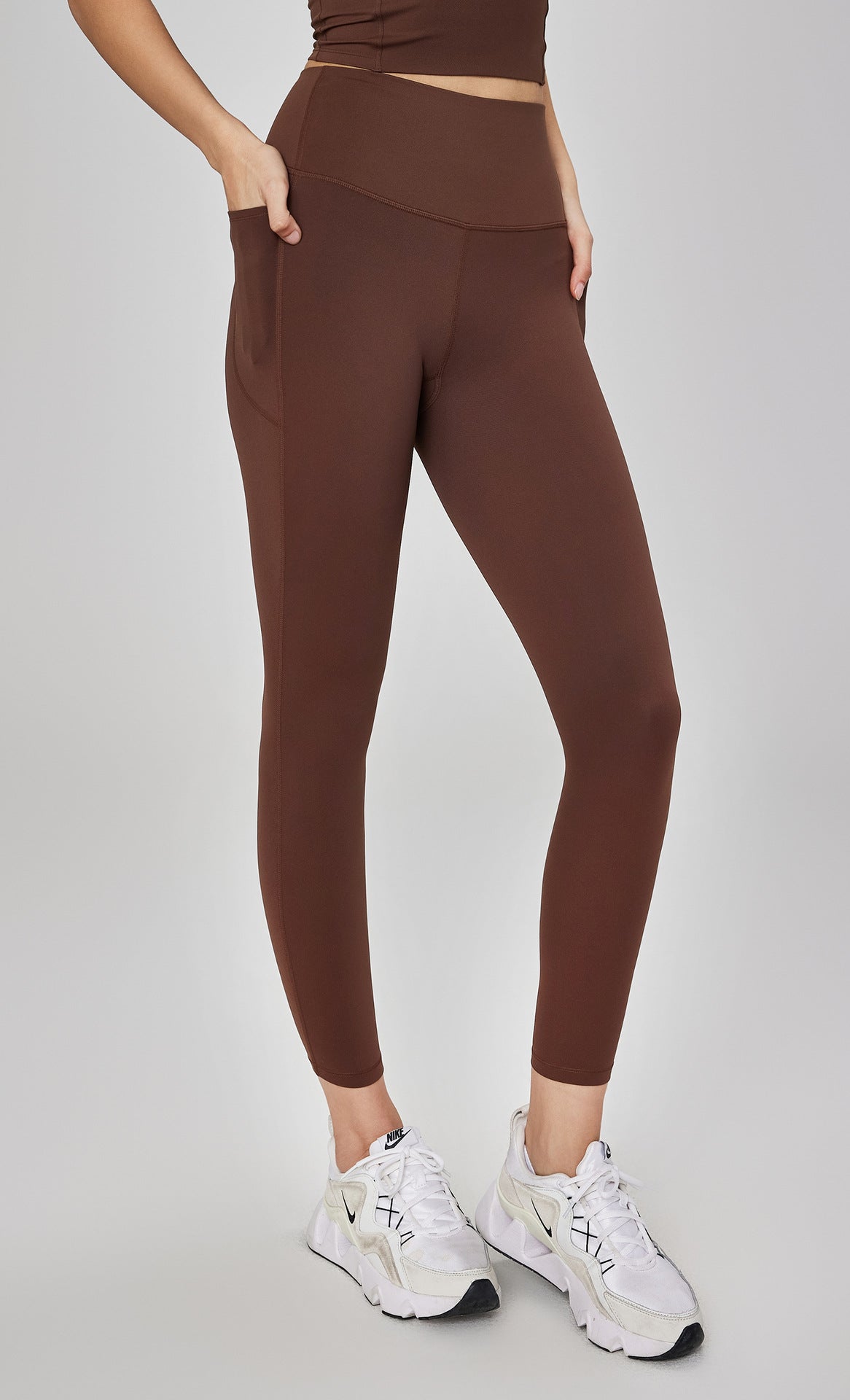 Peach Butt Yoga Pants Women Medium Support Running Workout Tight Leggings