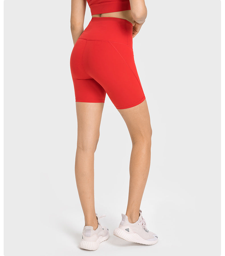 Seamless Workout Shorts Women High Waist Booty Lifting Yoga 3 Inch Shorts