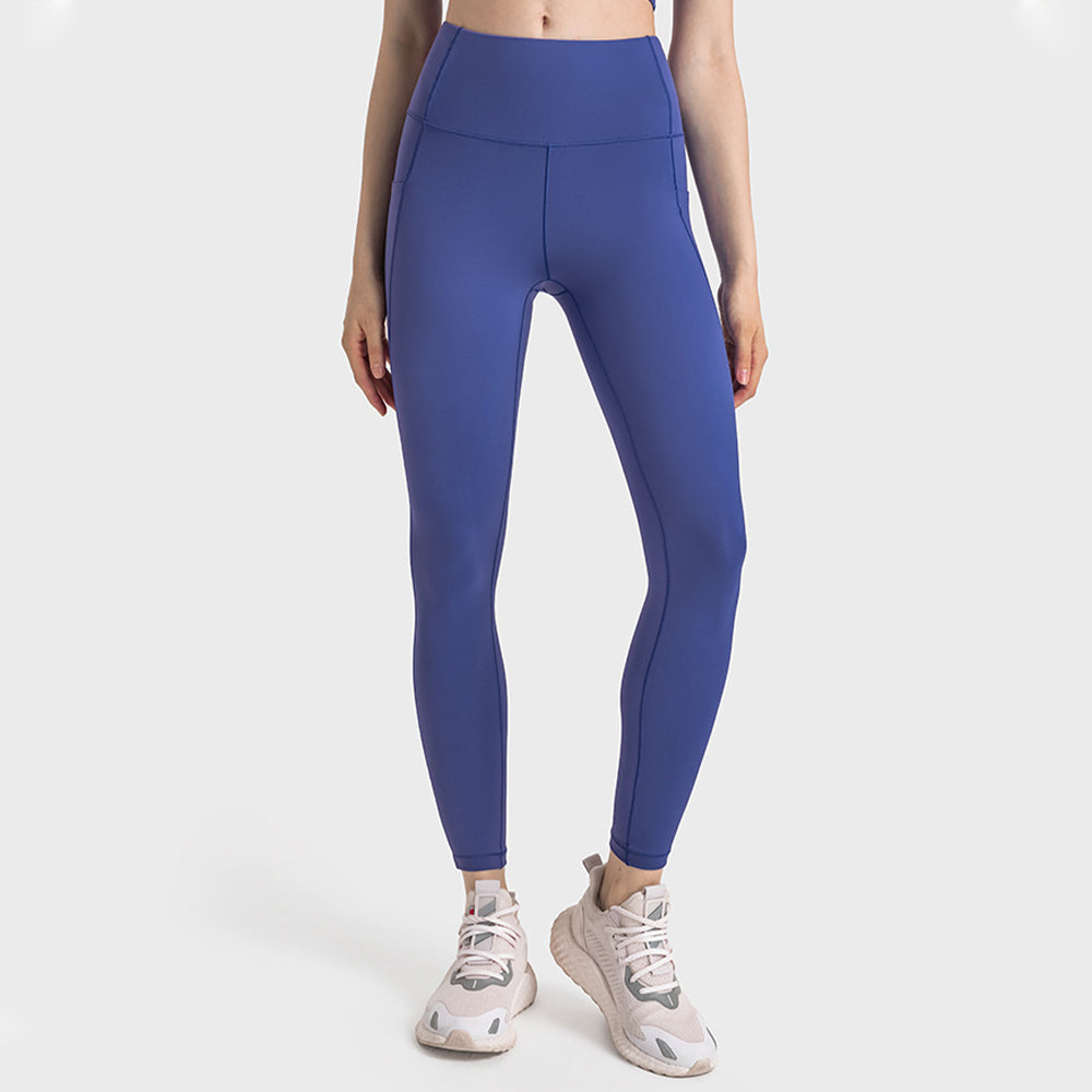 Spandex High Waist Yoga Pants Butt Lifting 7/8 Workout Leggings Women