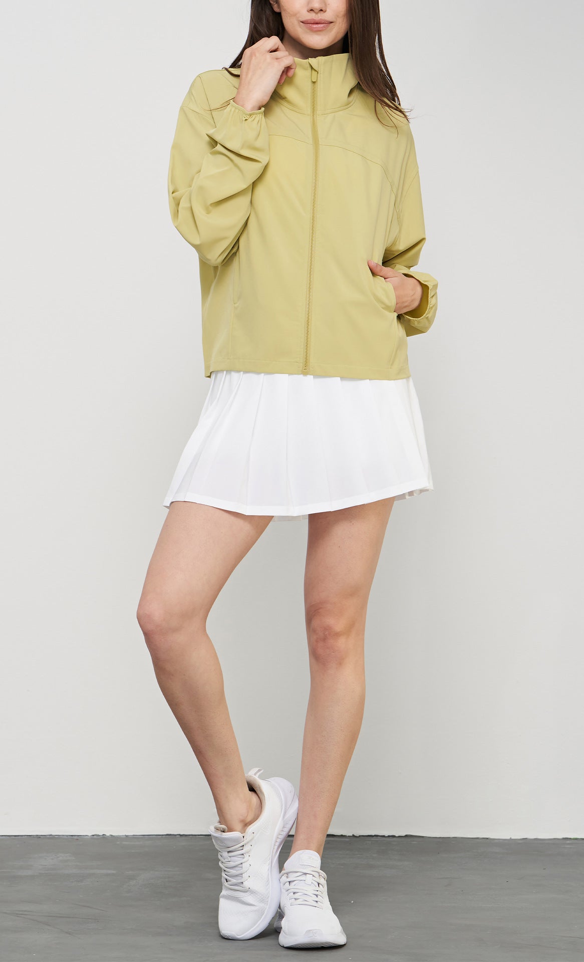 Women's Cooling UV Jacket - Windproof Sun Protection Sport Hoodie with Pockets