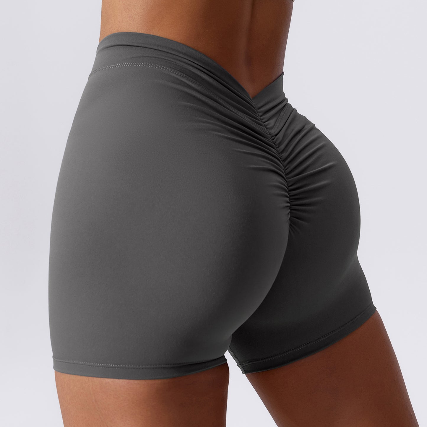 Stretchy Brushed Yoga Pants Tummy Control Workout Running Leggings