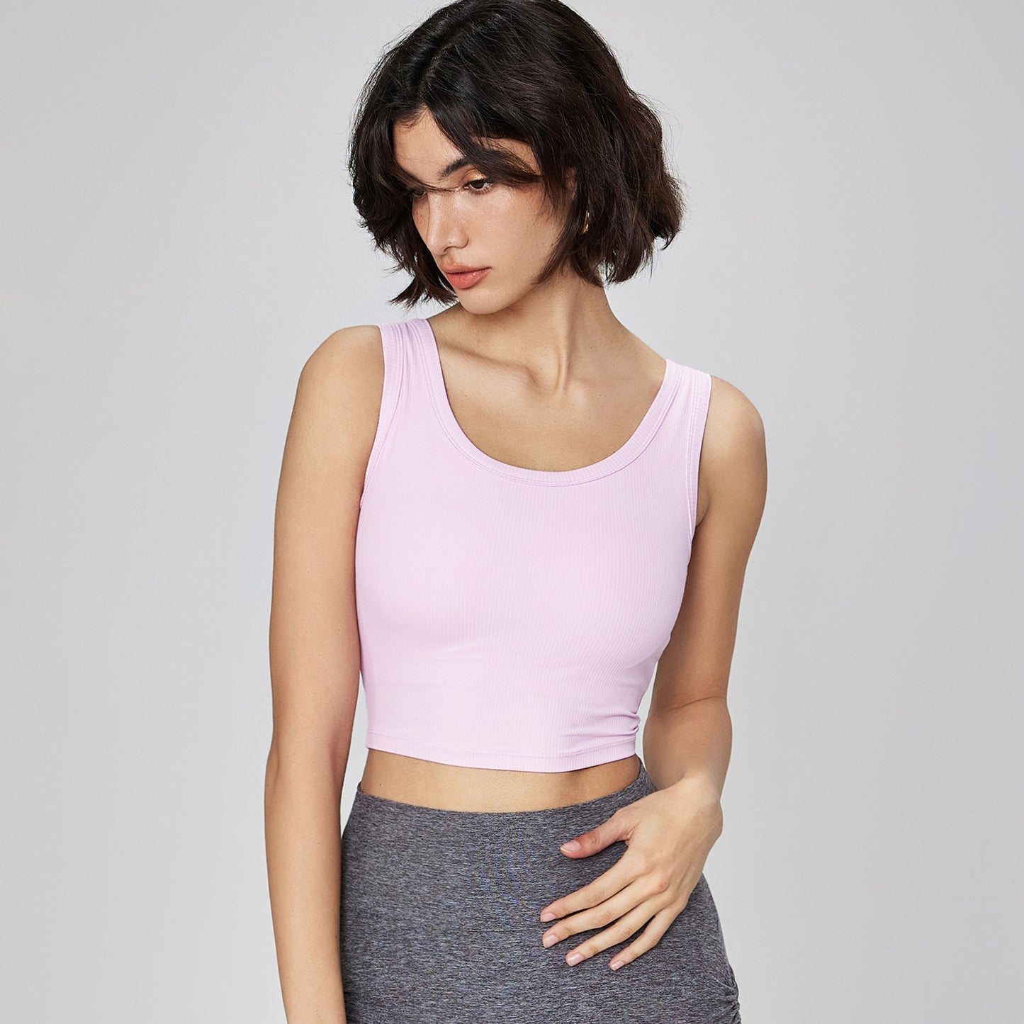Women's Sports Bra Semi-fixed Cup Outer Wear